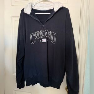 Brandy Melville Chicago Quarter Zip